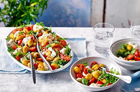 Image of "Caprese gnocchi salad"