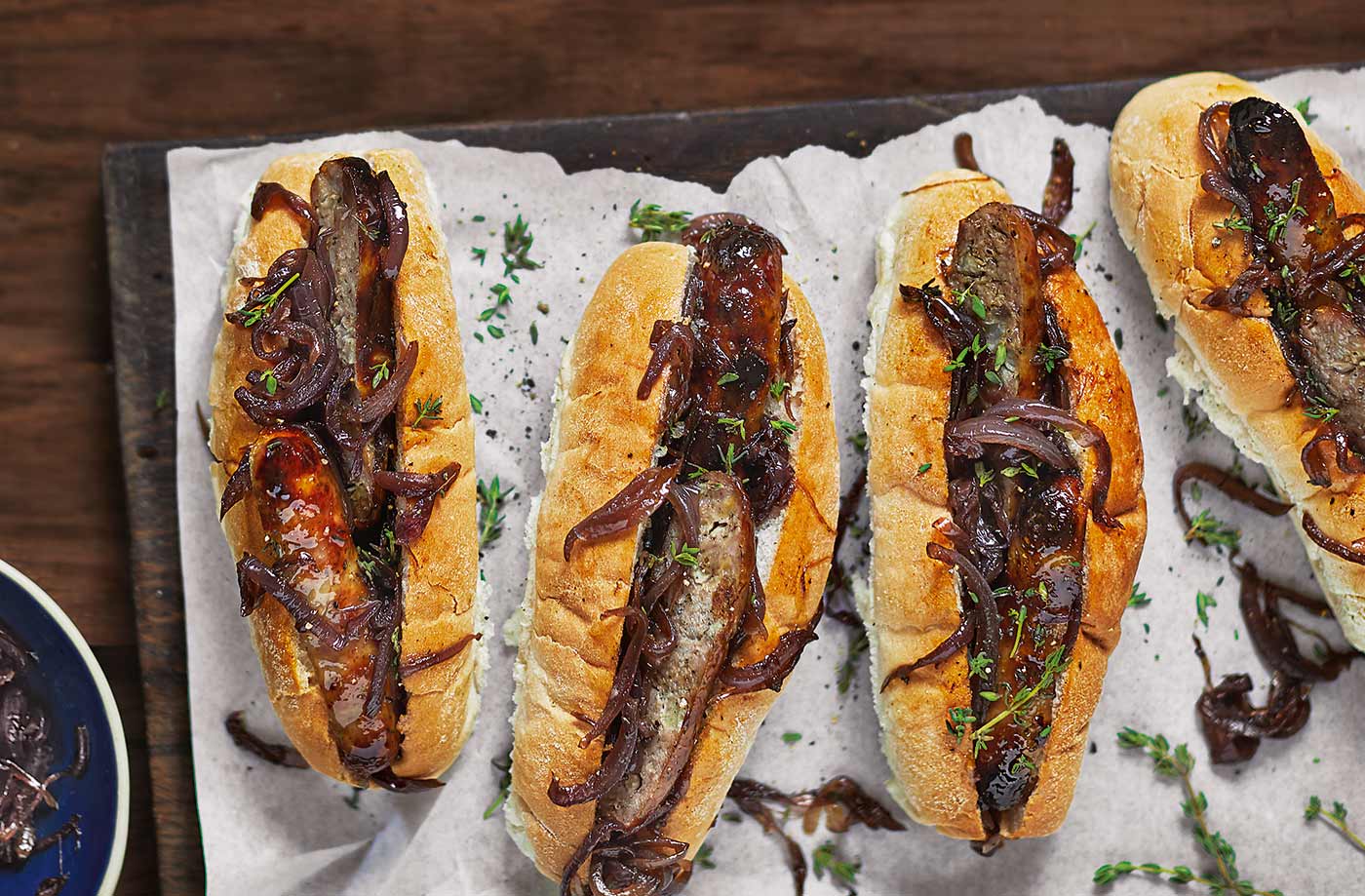 Marmalade hot dogs
