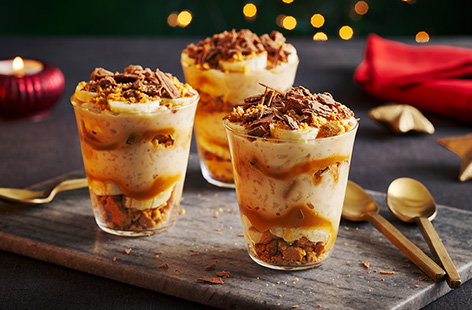 Image of "Rice pudding banoffee cups"
