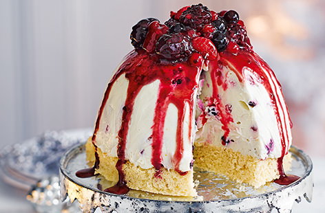 Image of "White chocolate bombe"
