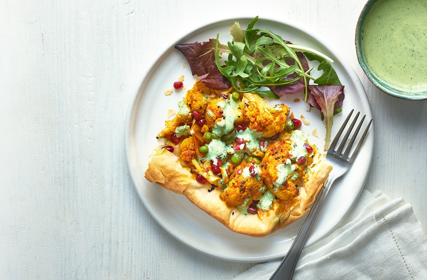Samosa tart