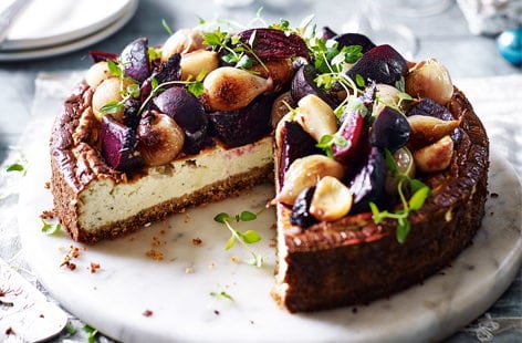 Image of "Savoury cheesecake"