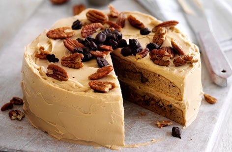Image of "Coffee and pecan cake"