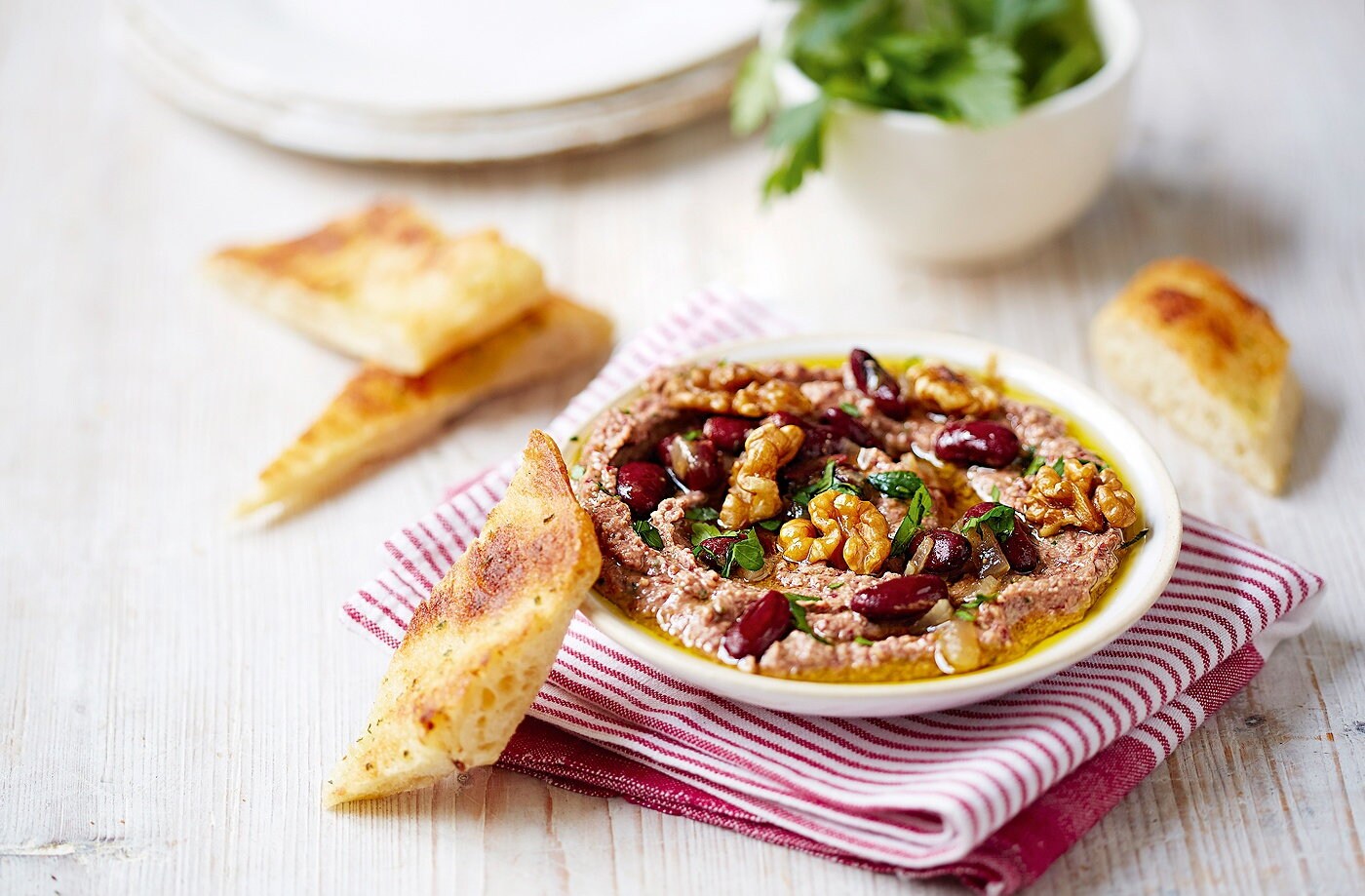 Lobio (nutty bean dip)