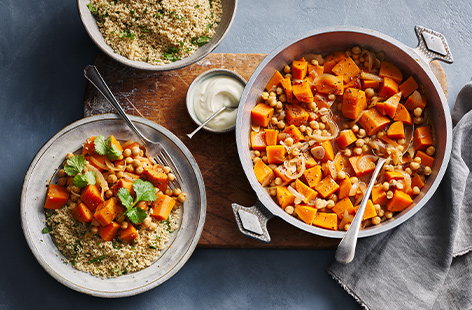 Image of "Fruity sweet potato tagine"