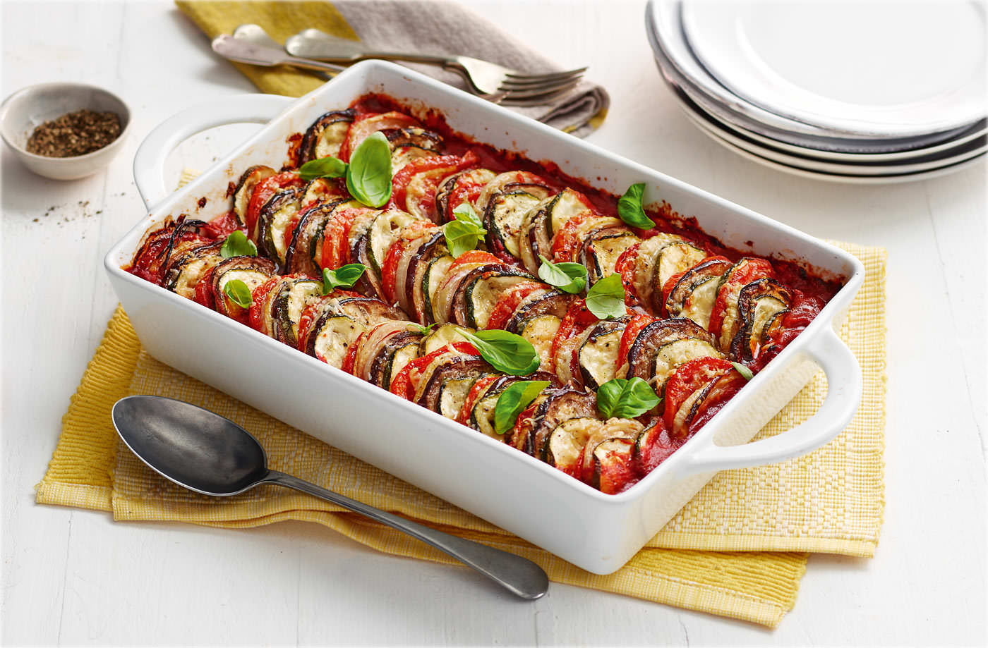 Yann and Pam's 'recharge' ratatouille