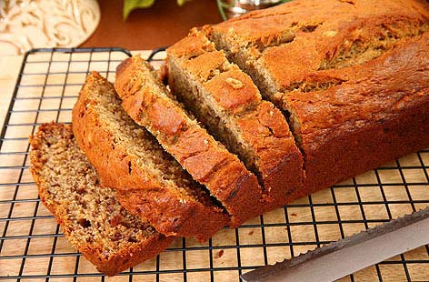 Image of "Brown banana bread"