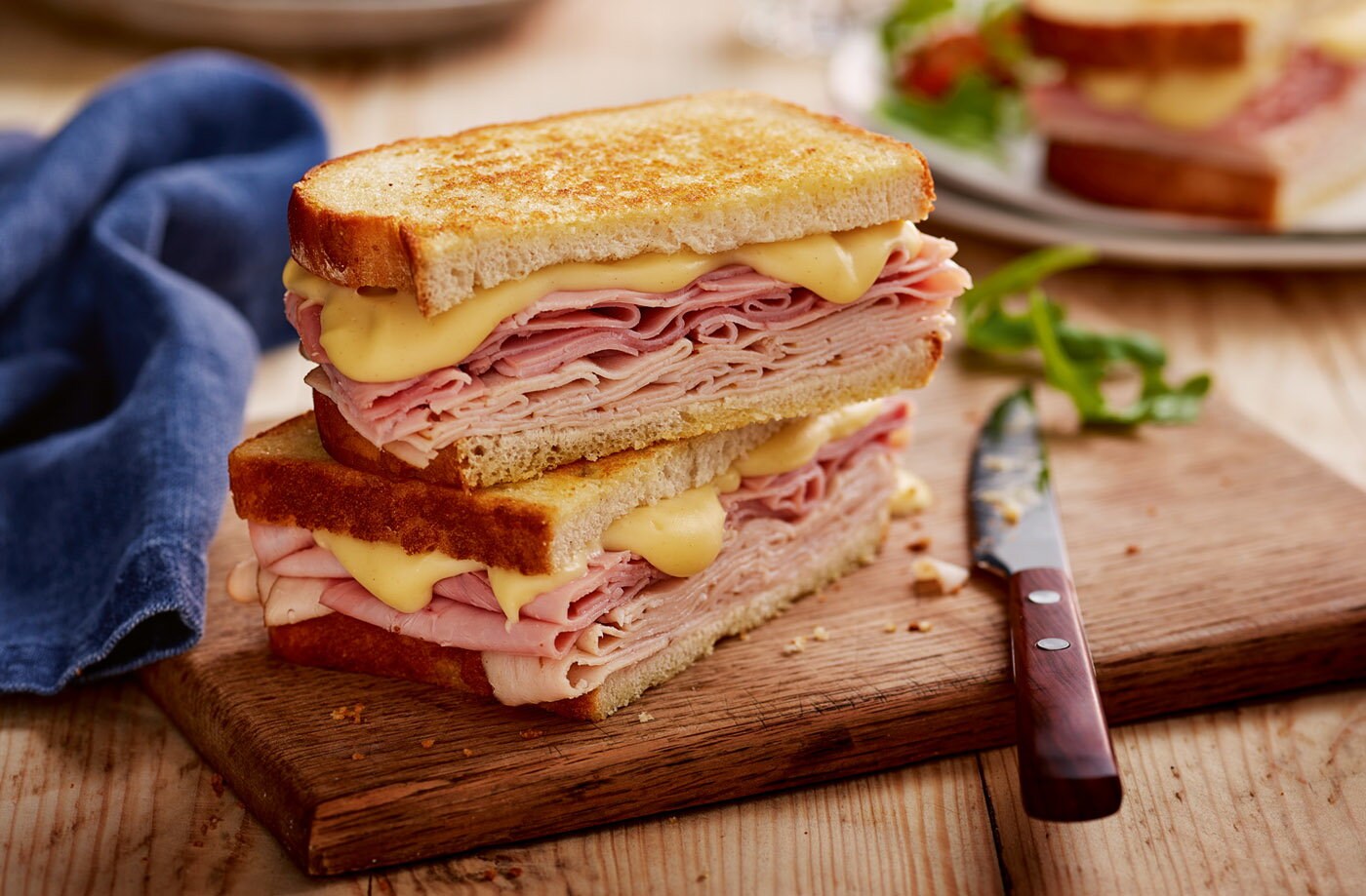Iain's 'proper' croque monsieur