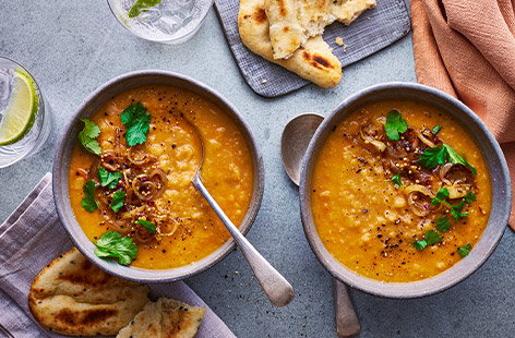 Image of "Creamy dhal soup"