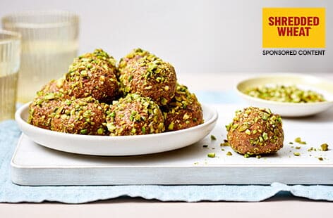 Image of "Almond and pistachio energy balls"