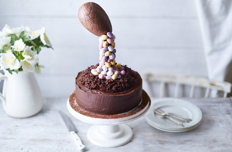 Image of "Easter gravity cake "