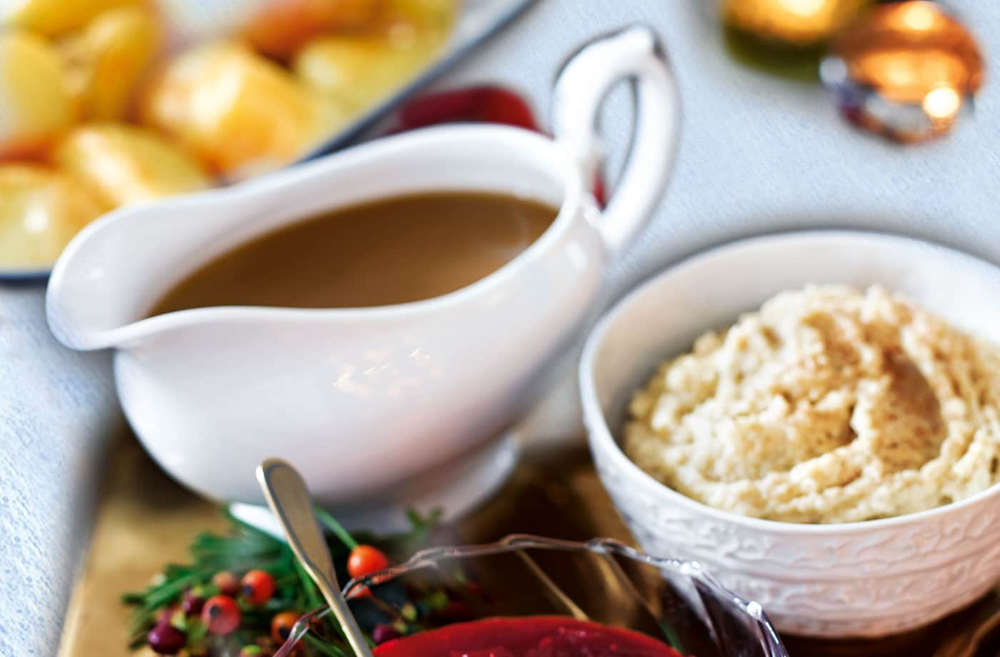 Sherry and redcurrant gravy