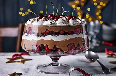 Image of "How to make a Black Forest trifle"