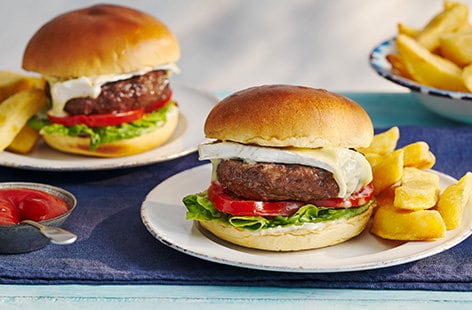 Image of "Brie-L-T burger"