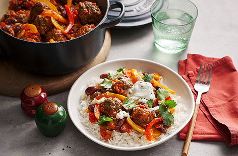 Image of "Meatball chilli con carne"