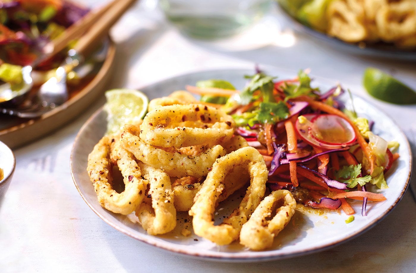 Salt and pepper squid