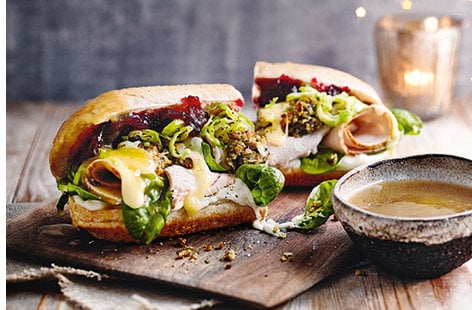 Image of "French dip turkey sandwich"