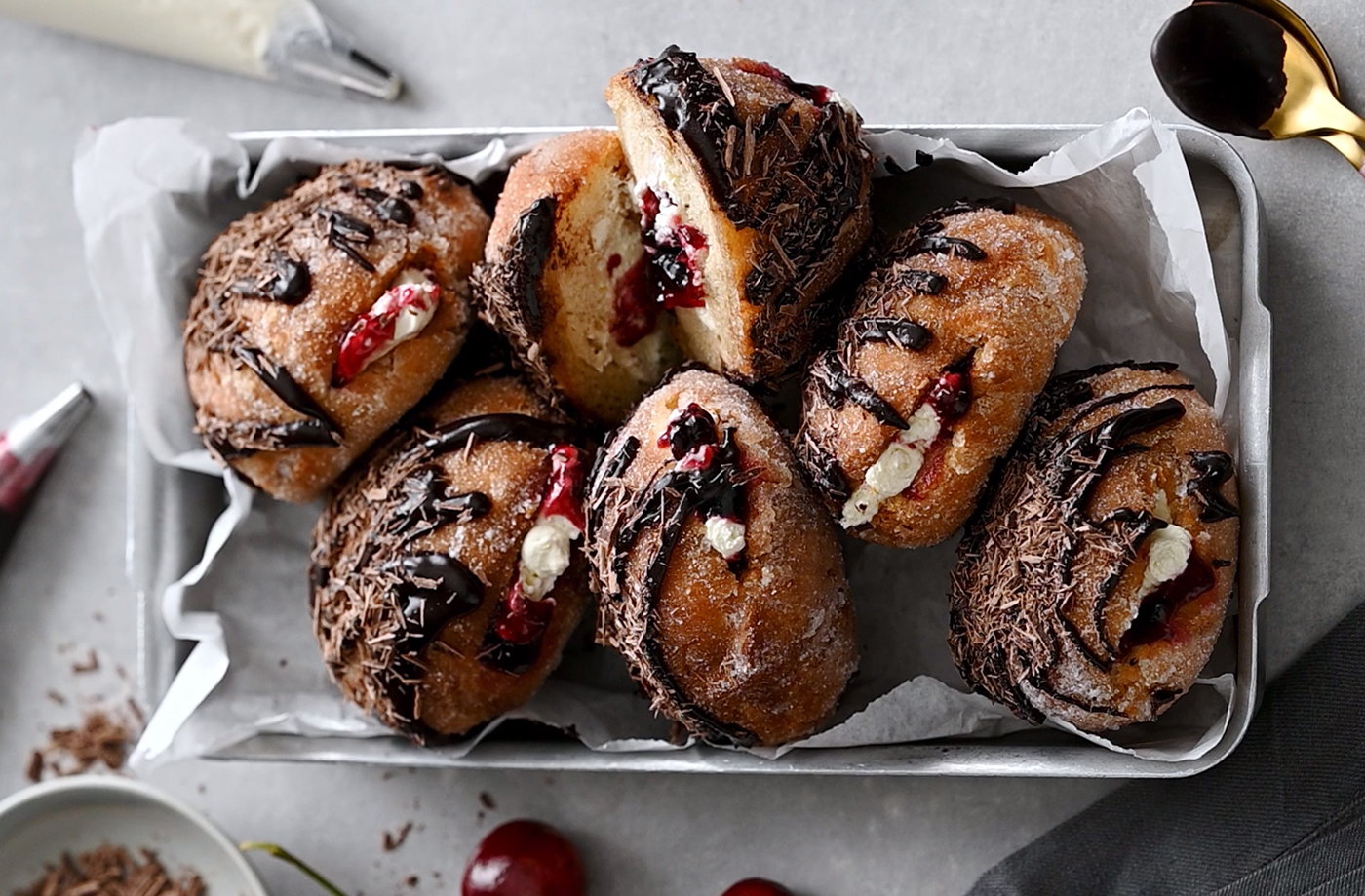 Black Forest doughnuts