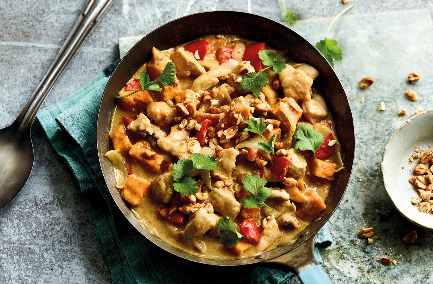 West African-style chicken peanut stew