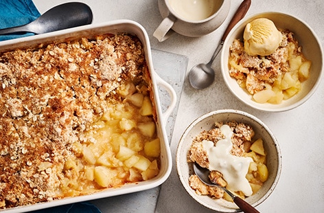 Image of "Easy apple crumble"