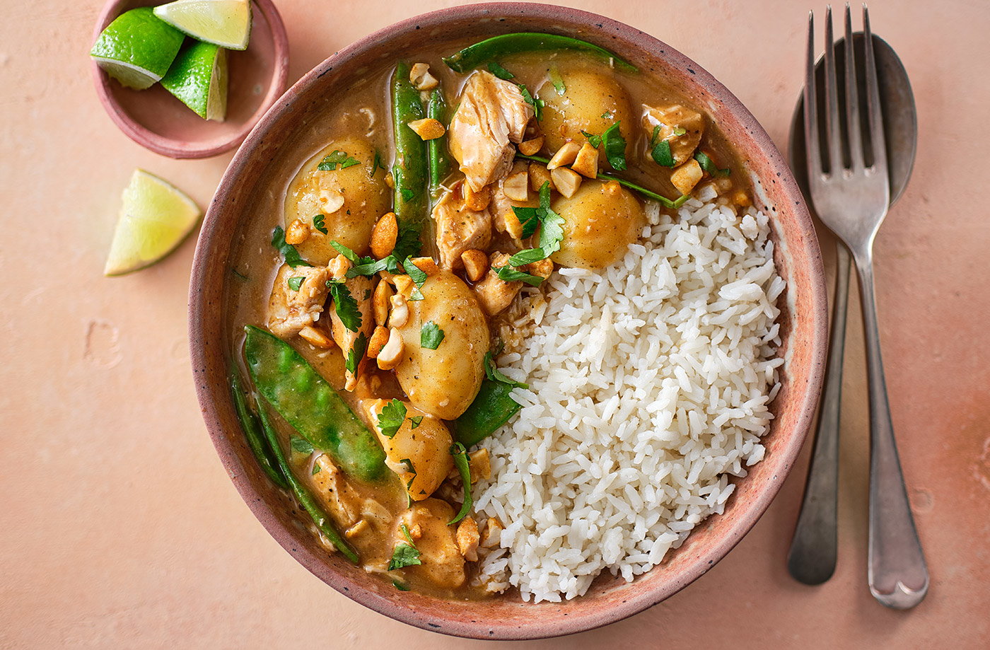 Storecupboard chicken massaman