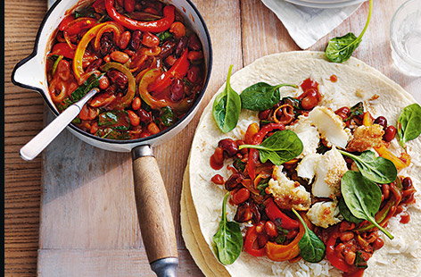 Image of "Loaded fish burritos"