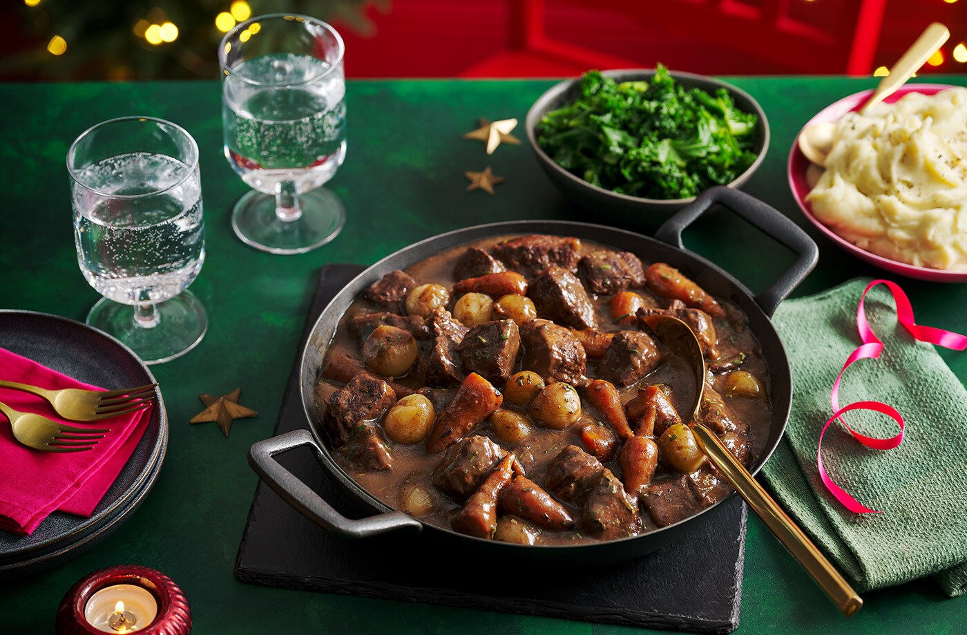Festive spiced beef one-pot