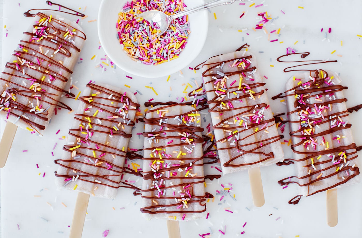 Funfetti ice pops