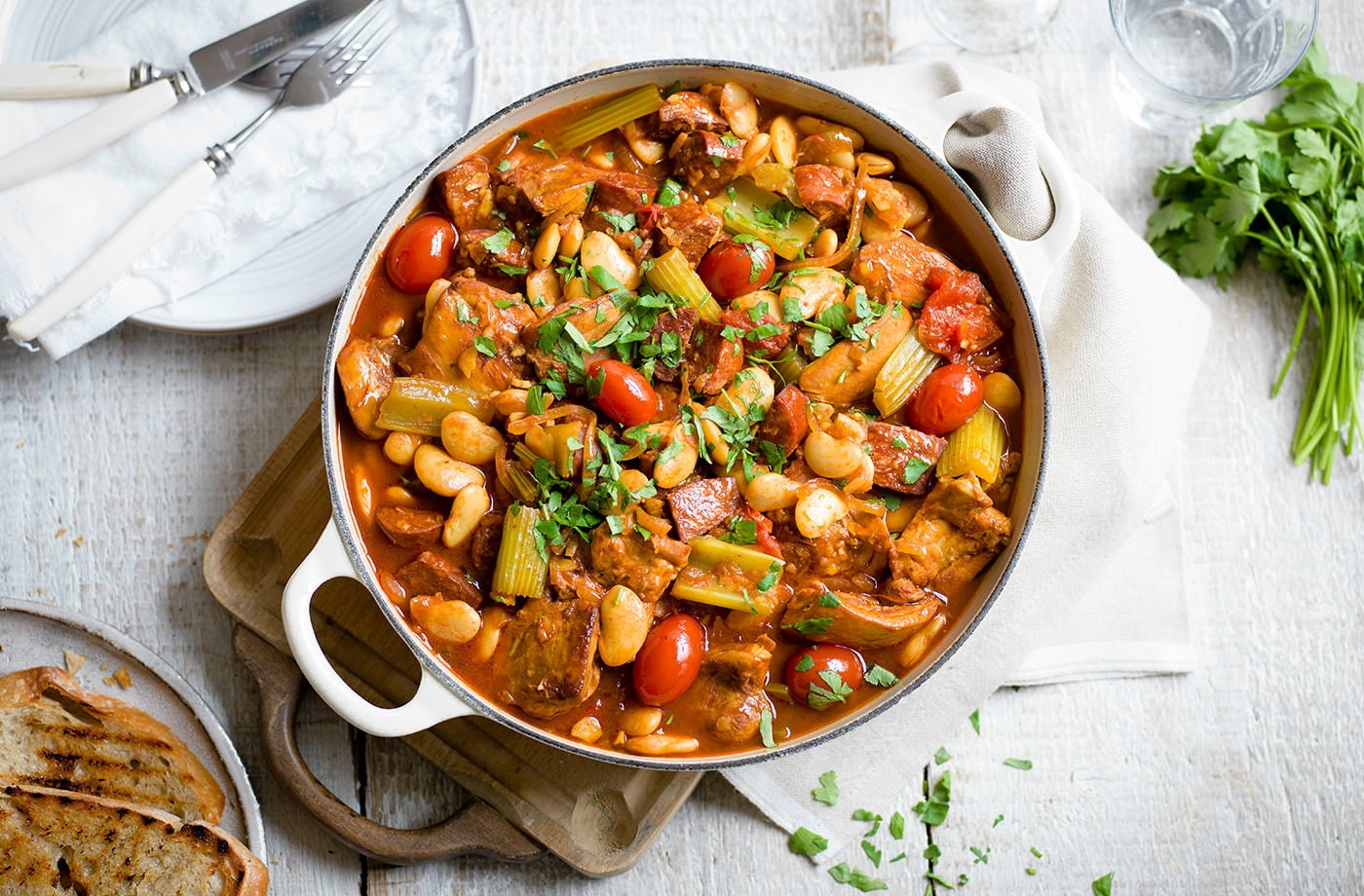 Slow-cooker chicken casserole