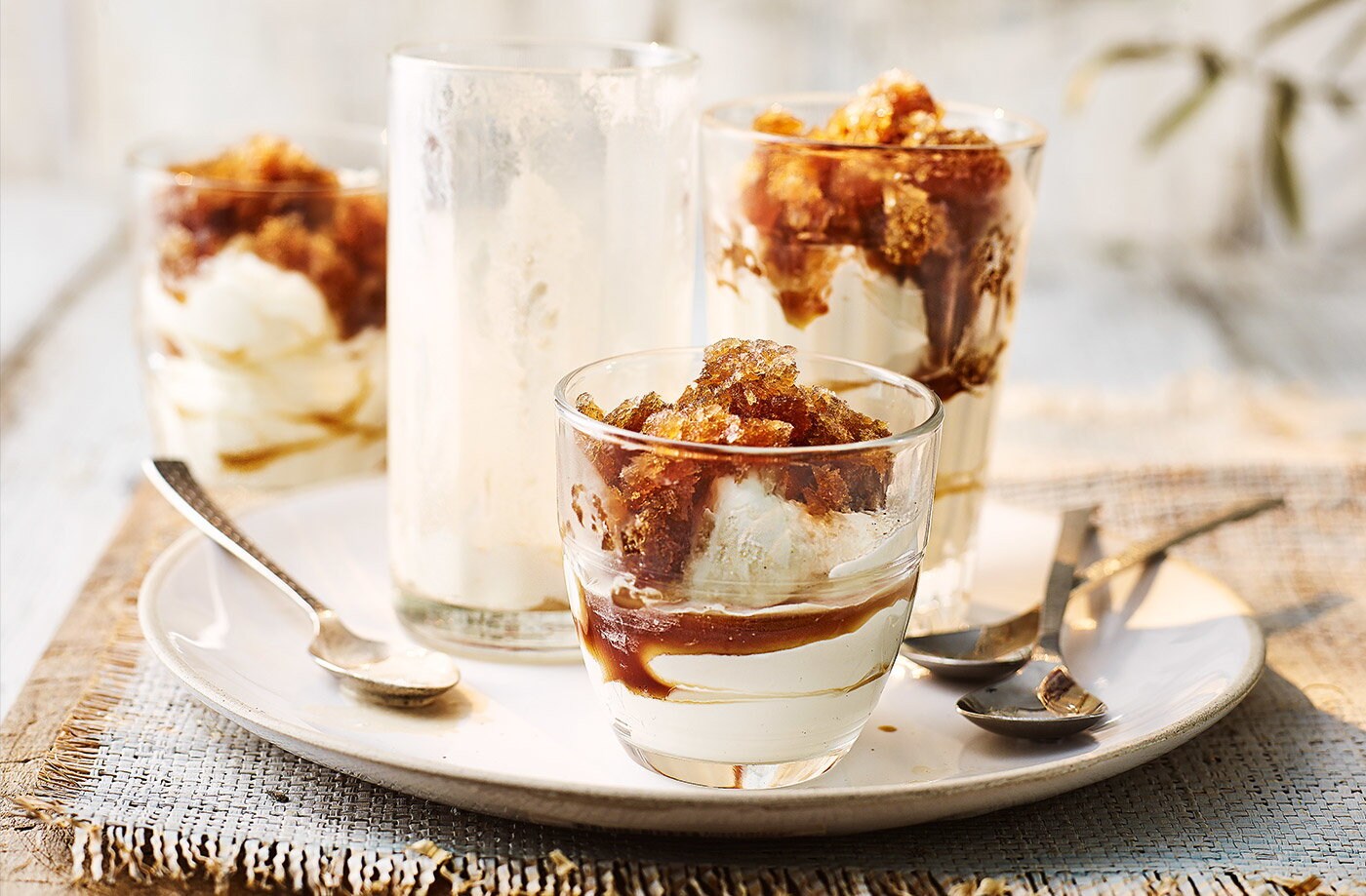 Espresso martini granita