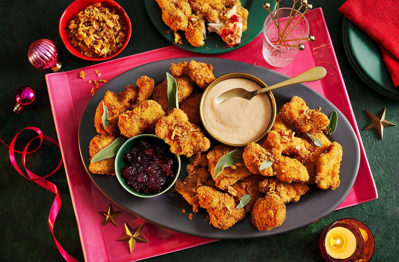 Japanese-inspired festive air-fried chicken