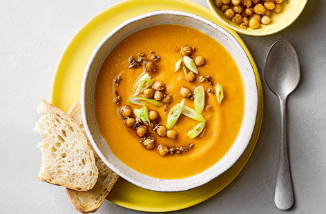 Image of "Spiced sweet potato soup"