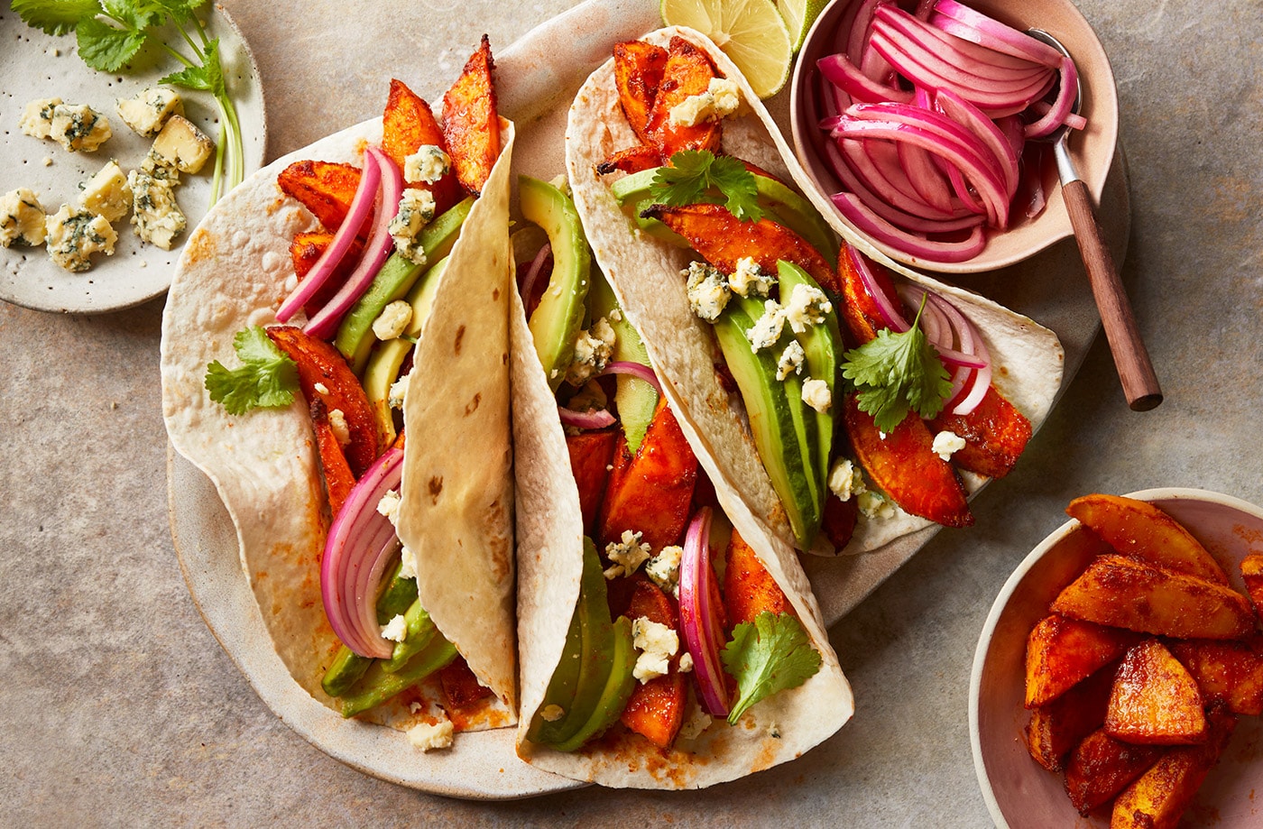 Buffalo swede tacos