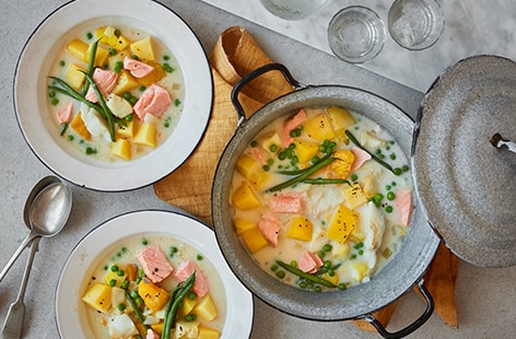 Image of "Creamy fish stew"