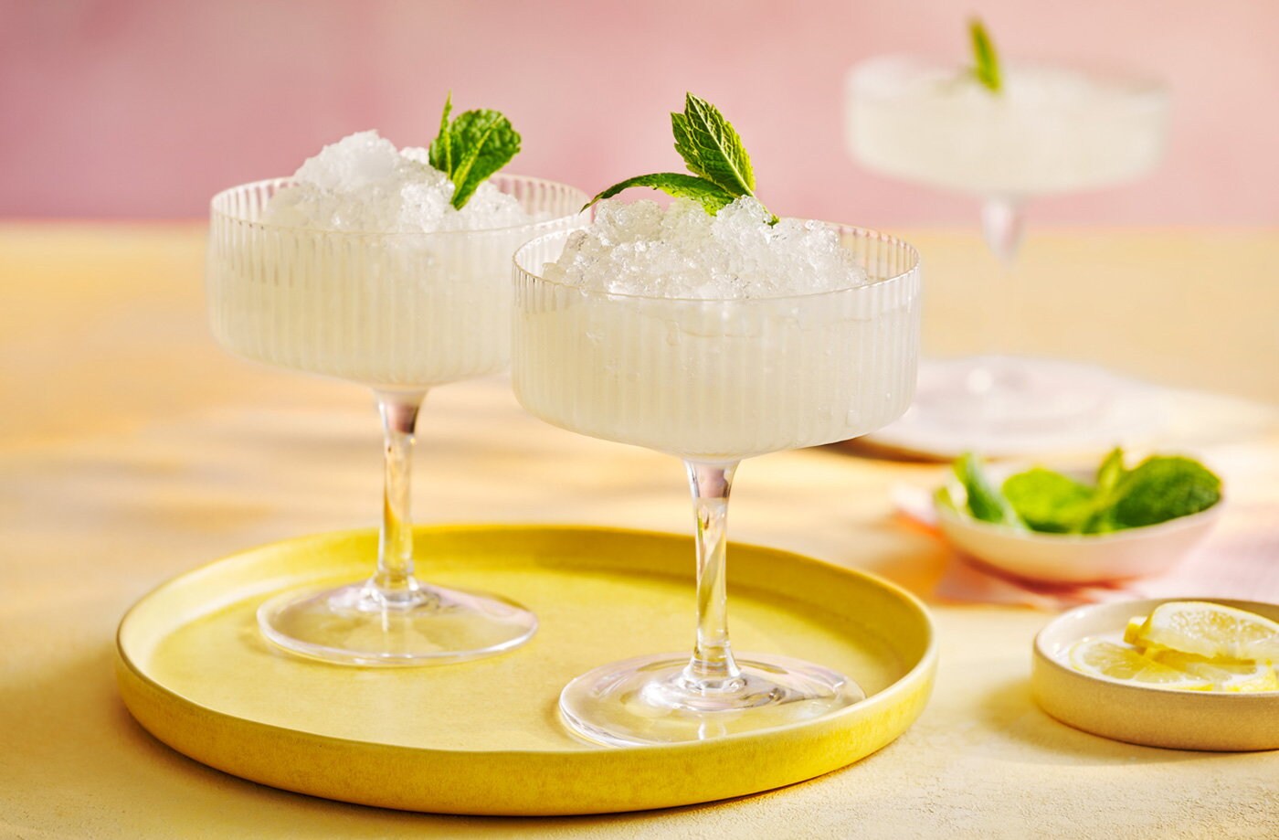 Lemon spritz slushie
