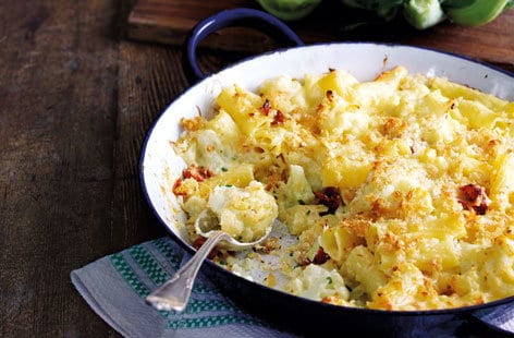 Image of "Rigatoni and cauliflower cheese with mascarpone"