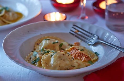Image of "Crab ravioli "