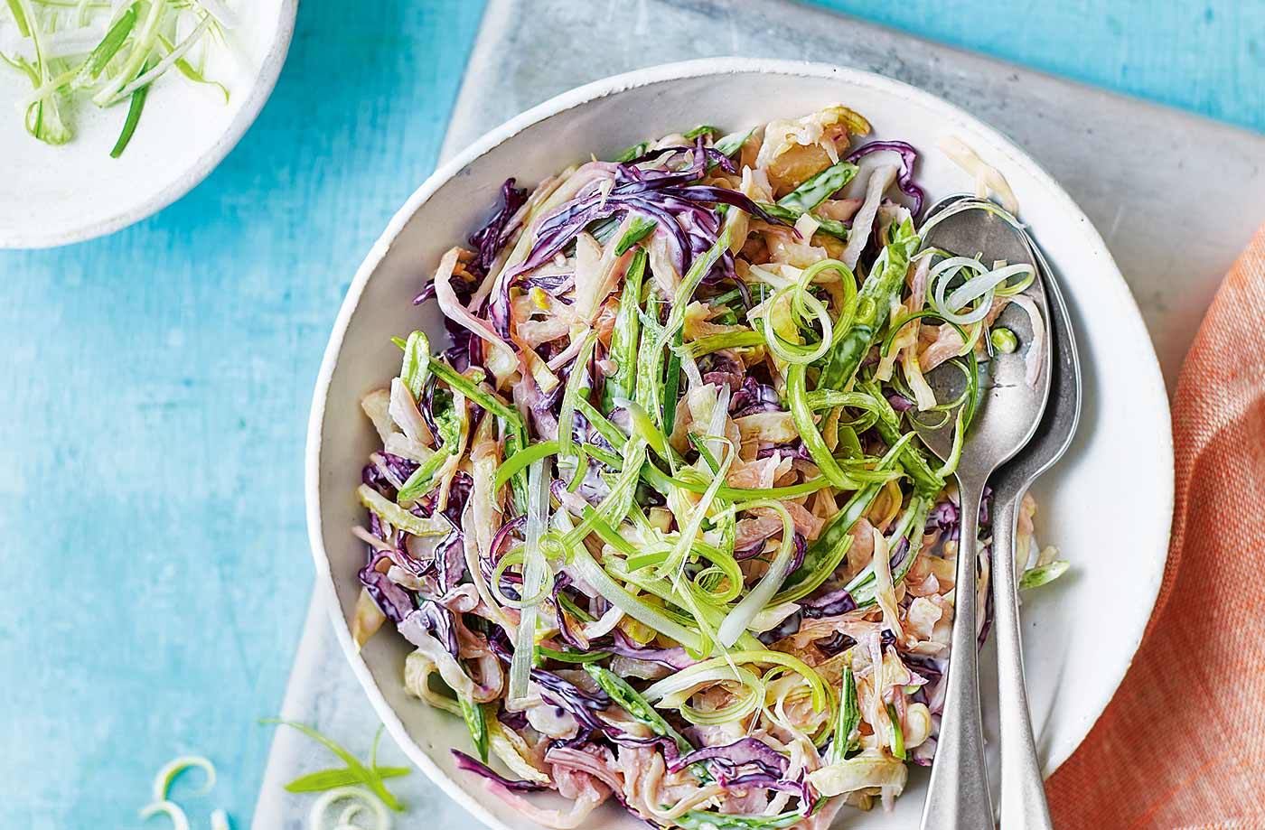 Coleslaw with horseradish and fennel