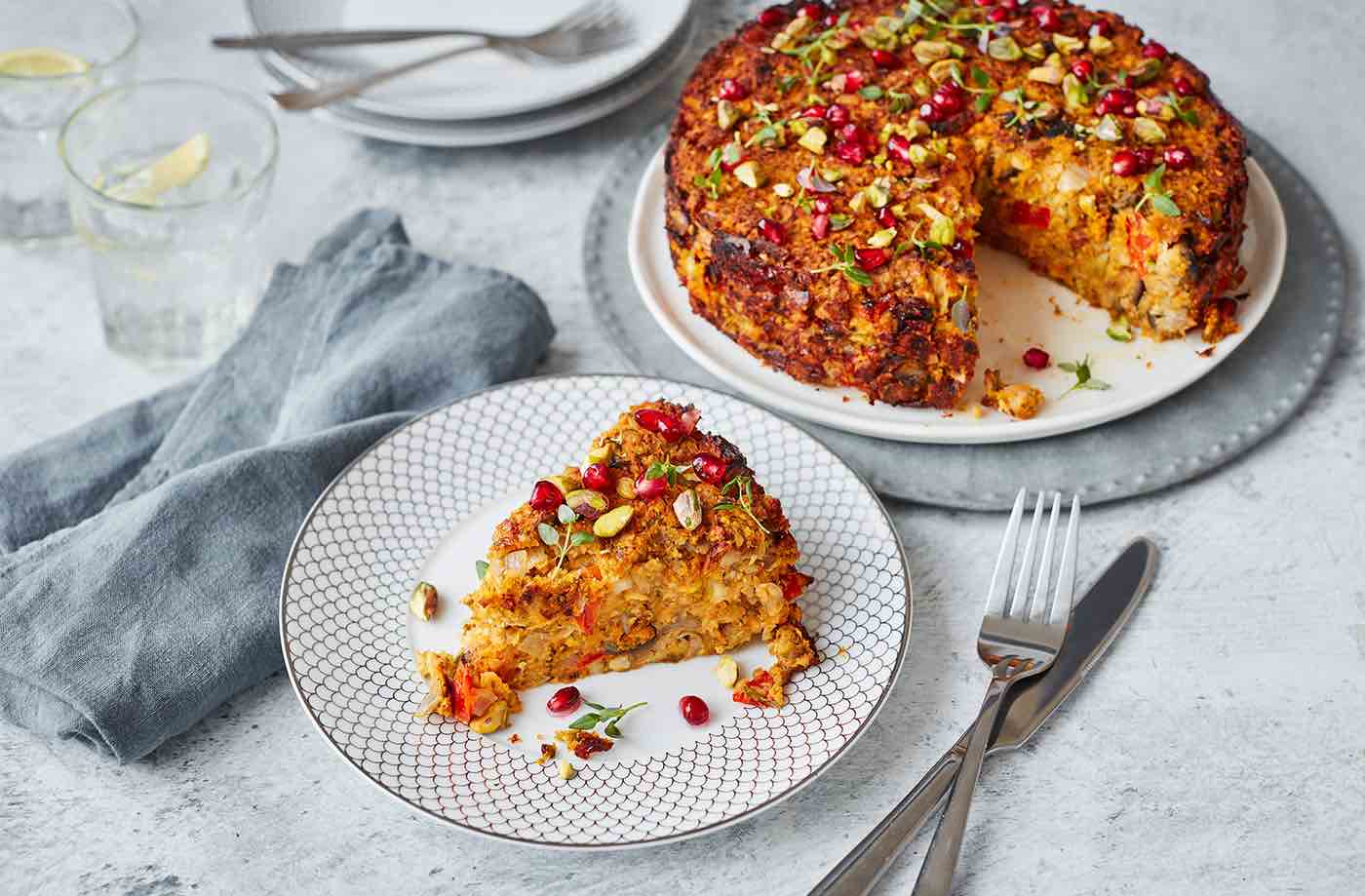 Vegan nut roast