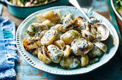 Image of "Chargrilled potato salad"