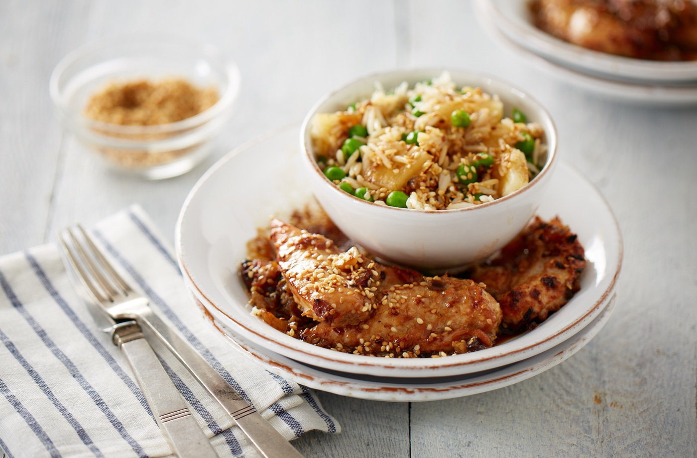 Fijian-style baked marinated chicken