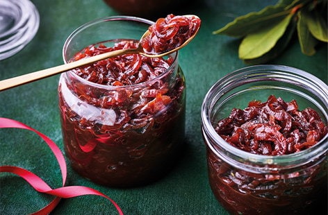 Image of "Spiced red onion chutney"