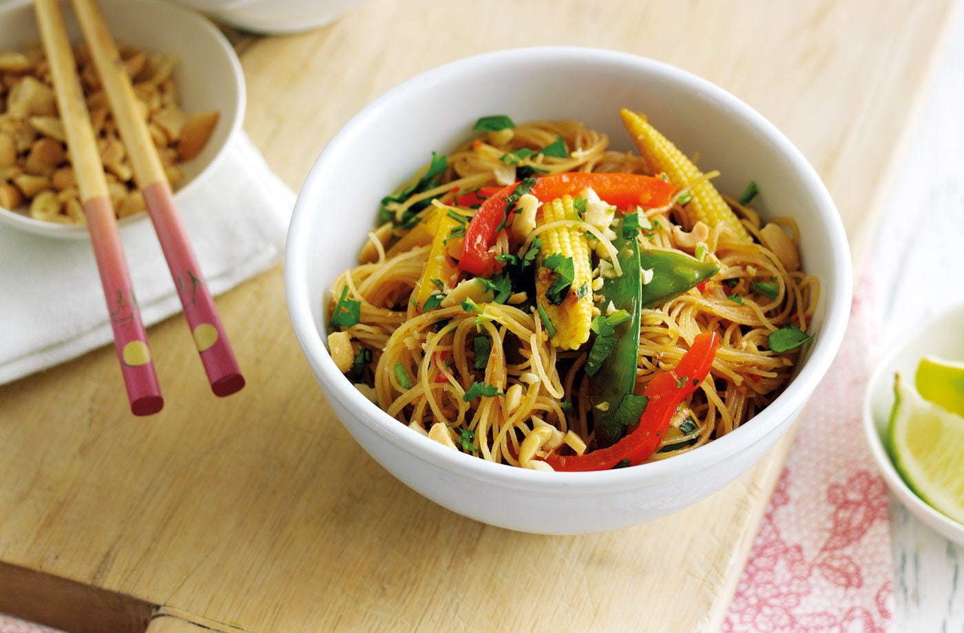Vietnamese-style chilli veg noodles