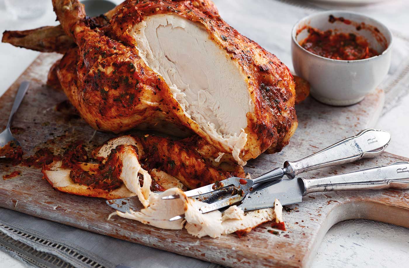 'Not quite' Aunty's sumac chicken