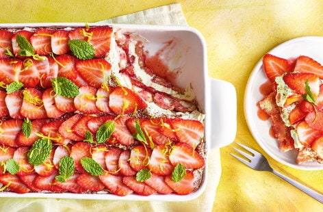 Image of "Strawberry tiramisu"