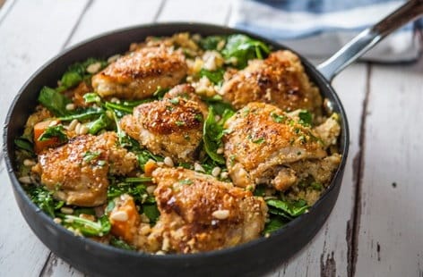 Image of "One-pot lemon and thyme chicken"