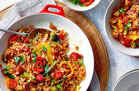 Image of "One-pan Mexican-style spiced rice"