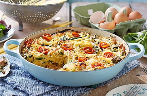 Image of "Spaghetti cake"