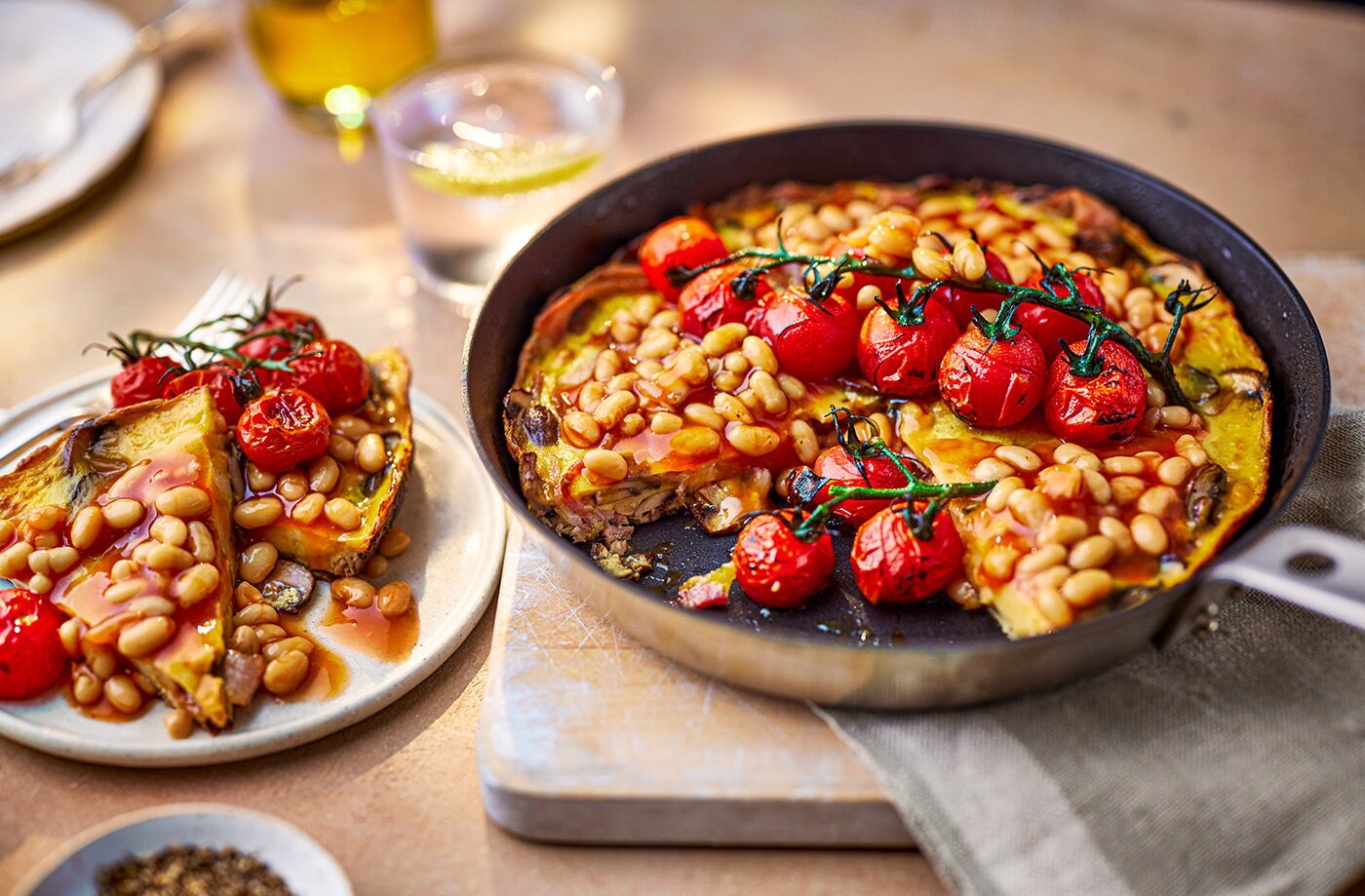 Full English frittata