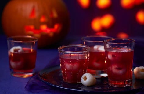 Image of "Bat's blood punch with dragon eyes"